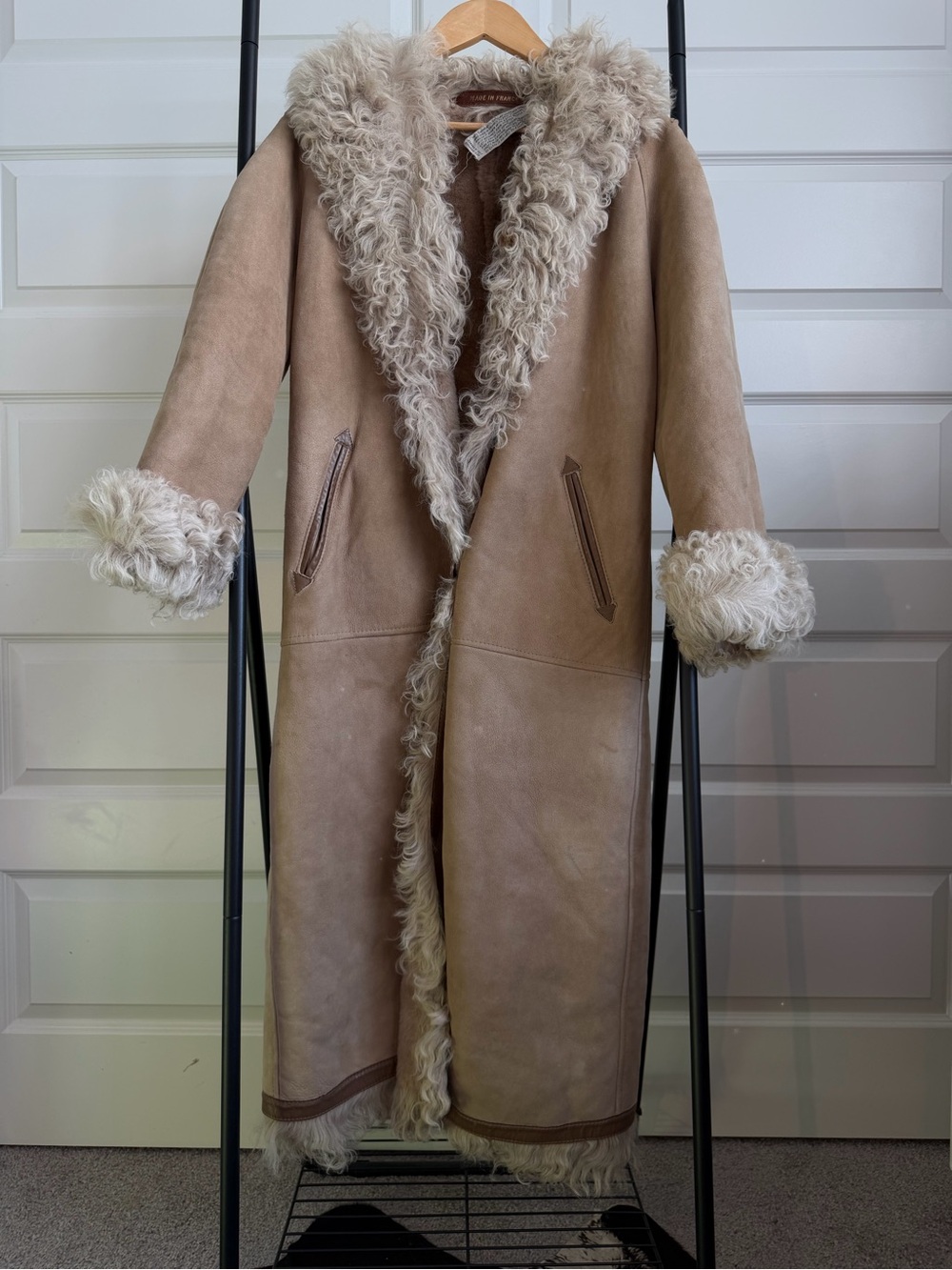 1970's Saks 5th Penny Lane Coat- Sheep Skin - Picture 2 of 13